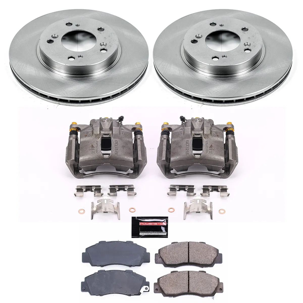 Z17 Direct Replacement Kit: Rotors; Ceramic Pads; Calipers product image
