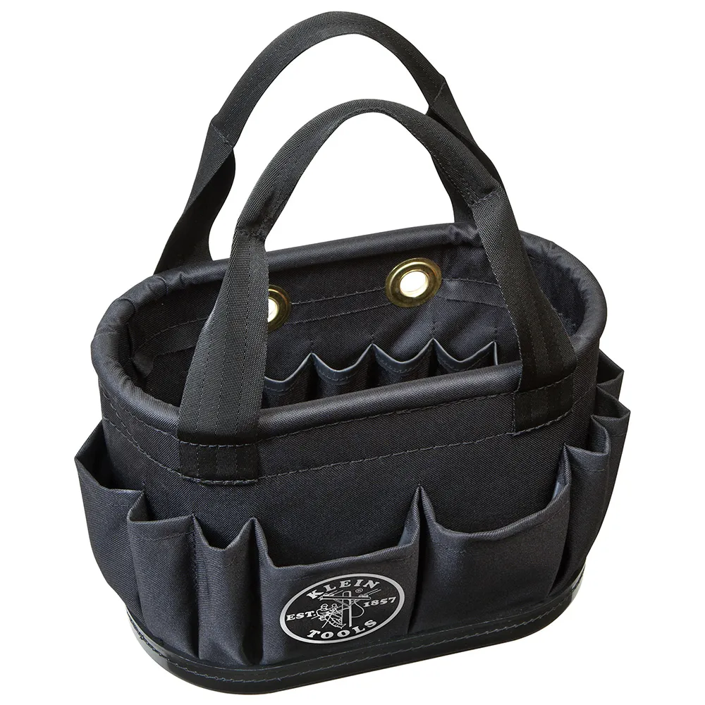 Klein Tools Hardbody Bucket 29pocket Aerial Bucket Black