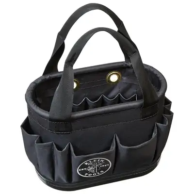 Klein Tools Hardbody Bucket 29pocket Aerial Bucket Black
