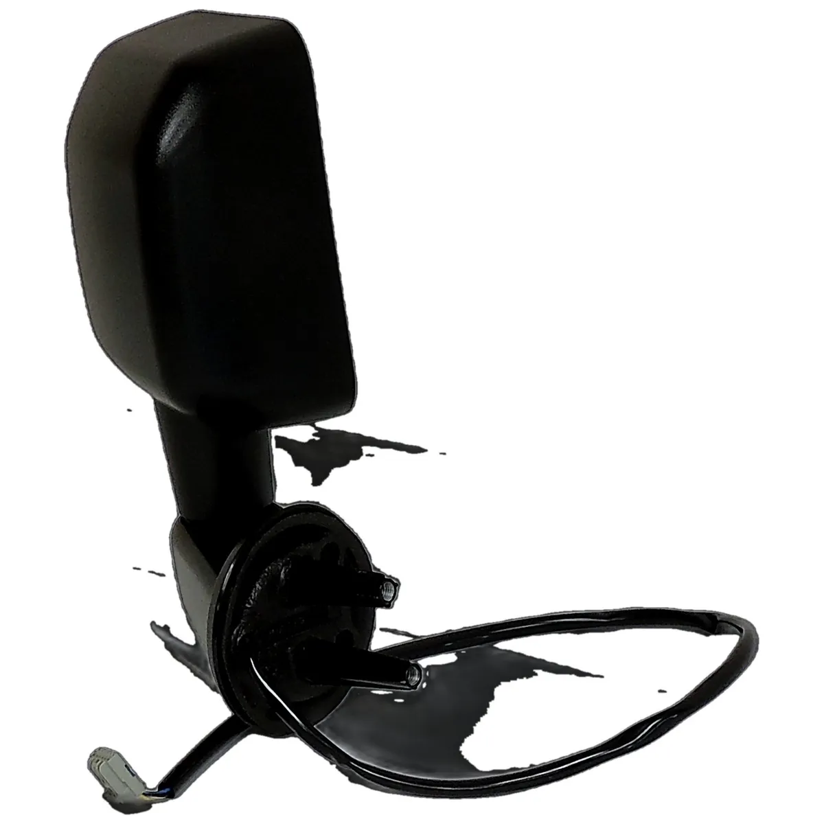 Crown Automotive Jeep Replacement 68229612AA Right Power, Heated, Manual Folding Mirror for 2014 JK Wrangler LHD, Black product image