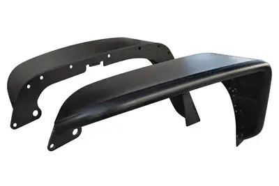 Poison Spyder Poison Spyder Front Crusher Flares - Black - JL/JT