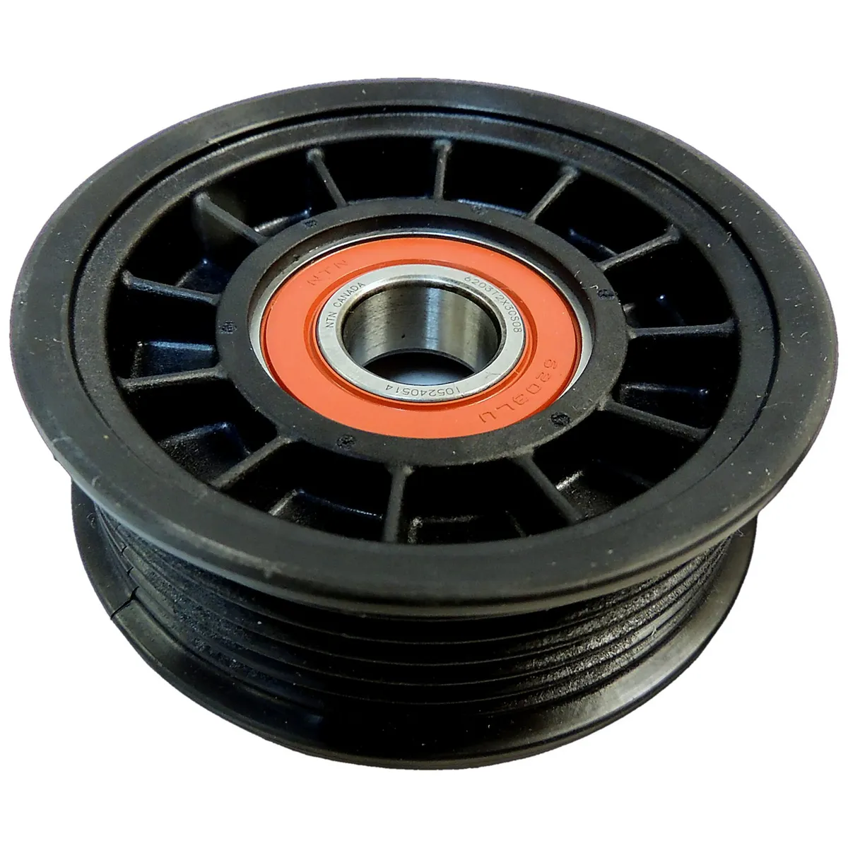 Drive Belt Idler Pulley 2002-2007 KJ Liberty w/ 3.7L Engine;1998-2004 LH Concorde, Intrepid, Vision, LHS, 300M w/ 2.7L Engine;2004-2004 CS Pacifica w/ 3.5L Engine;2007-2007 KA Nitro w/ 3.7L Engine;2000-2000 AN Dakota w/ 4.7L Engine w/o A/C;2004-2004 product image