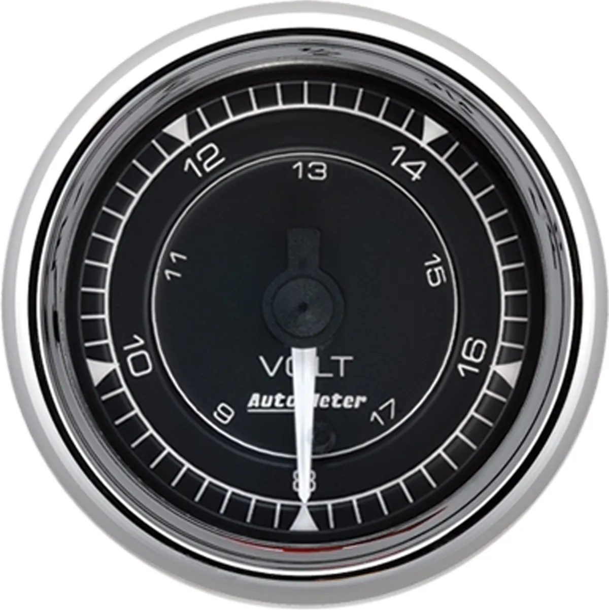 Gauge Voltmeter 2 1/16in 18v Digital Stepper Motor Chrono Chrome product image
