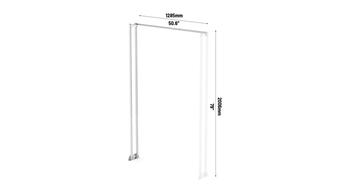 Van Shelving Extension Frame H:2006mm product image