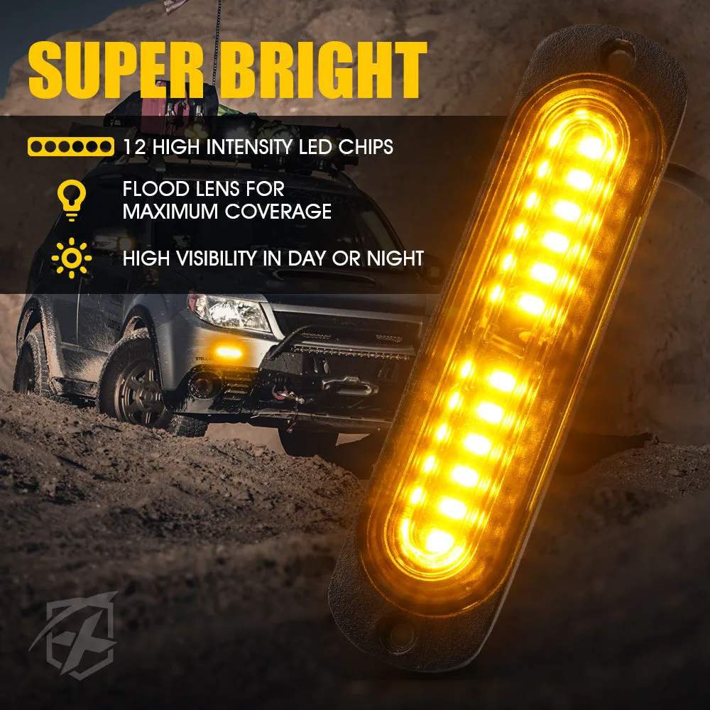 Grille and Surface Mount Light - Set of 4 | Tactical 12 Series product image