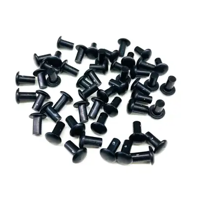 DRAG RACE SOLUTIONS Smash Rivet - 1/8in Dia x .313 long 50pk Black