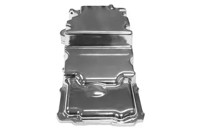 FiTech Fuel Injection FiTech FiTech Plus, LS Swap Oil Pan, Medium Profile, Polished, 6.25L w/Filter Capacity