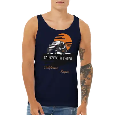 GateKeeper Off-Road GateKeeper Cali Jeepin Premium Unisex Tank Top