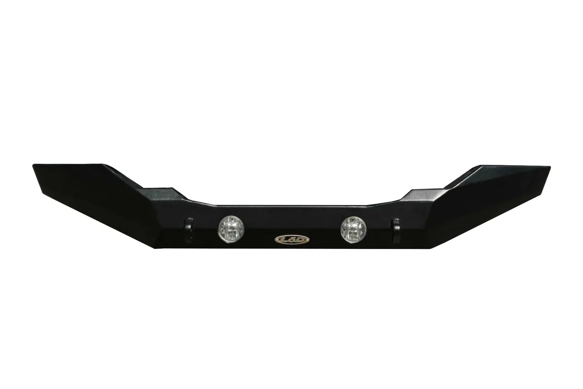 LoD Offroad LOD Destroyer Full-Width Front Bumper NO GUARD, Black Powder Coated - JT/JL