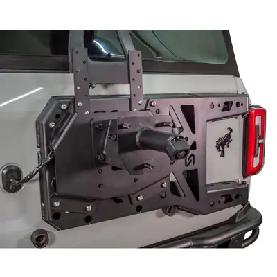 Turn Offroad 2021-2026 Ford Bronco Adjustable Tire CarrierÂ & Camera Mount