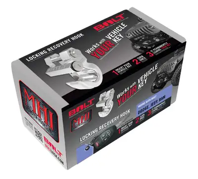 BOLT BOLT 7039049 Dodge/Jeep/Ram Locking Recovery Hook