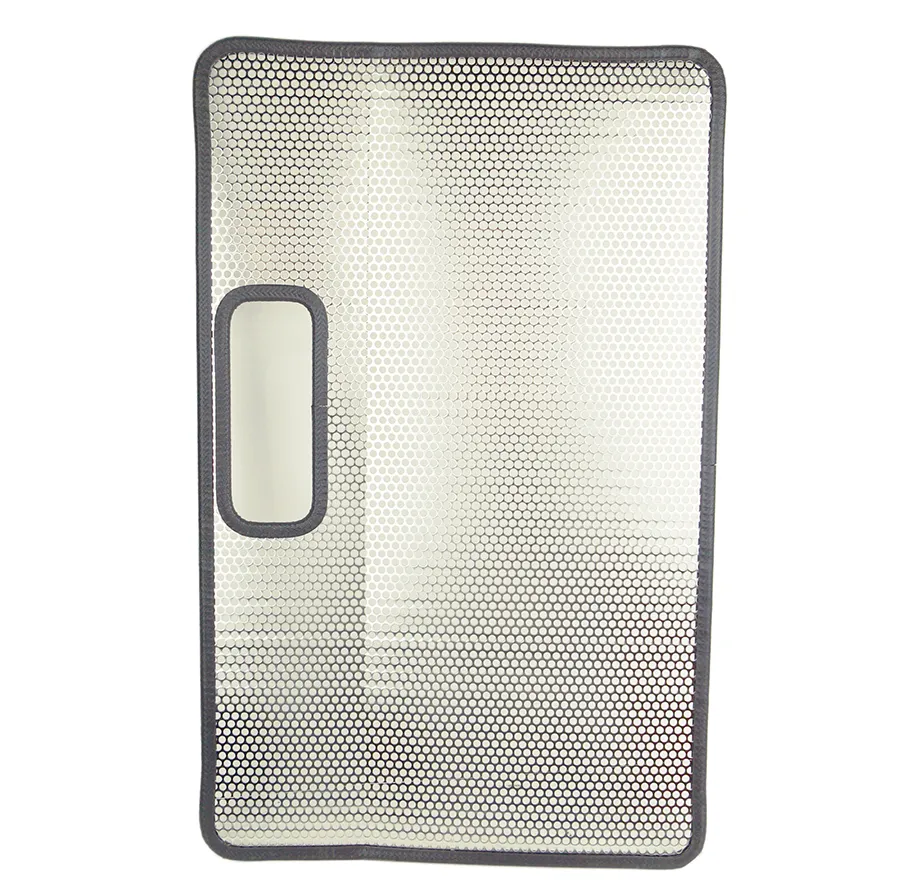 Jeep TJ Bug Shield 97 Wrangler TJ Polished Silver Kentrol product image