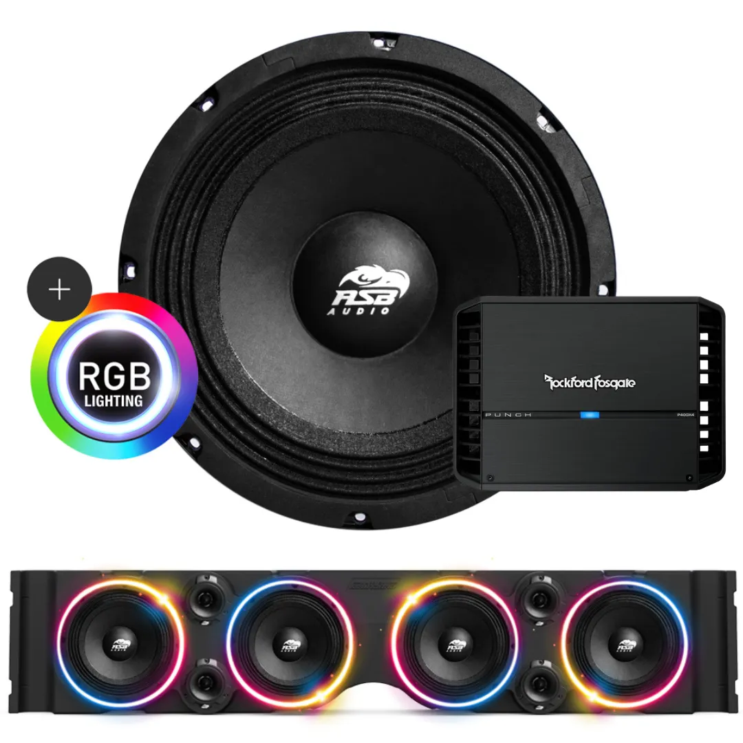 TJ/YJ American SoundBar Package (Red) product image