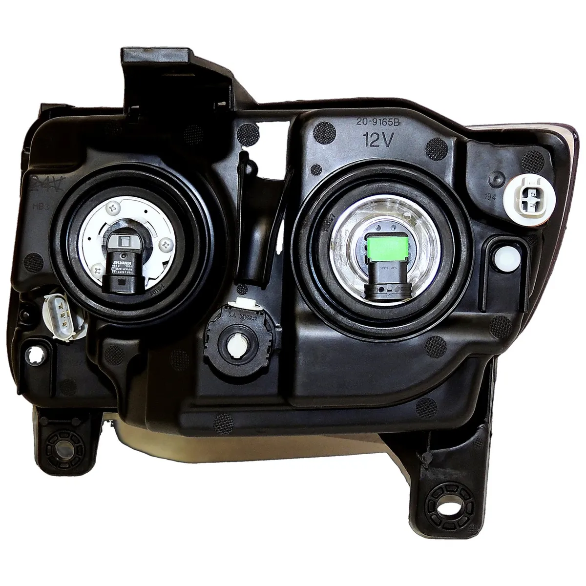 Head Light Assembly; Right; w/HID Lamps; Incl. Bulbs; product image