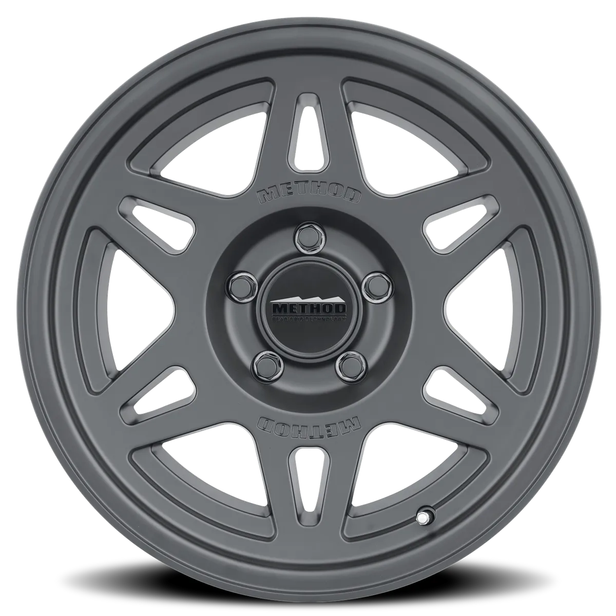 Aluminum Wheels 17x7.5 Bead Grip MR706 Bolt Pattern 5 On 108 Offset 30 Black BK Method product image
