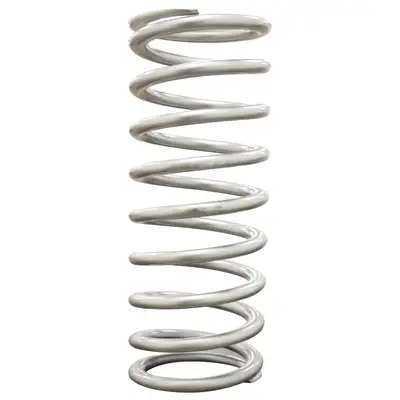 QA1 QA1 12HT500 Spring, Cr-Si High Travel 2-1/2 Id 12 X 500 Lbs/In. Silver Pwdr Coat