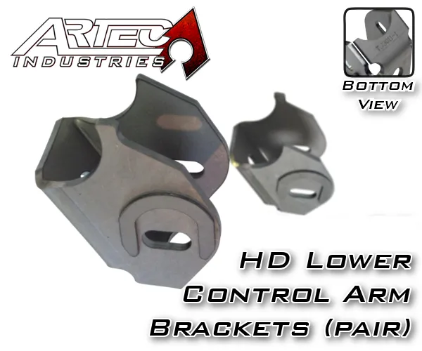 9306 Jeep TJ Dana 30 HD Lca Brackets (Cam Slot W/ Horseshoe) product image