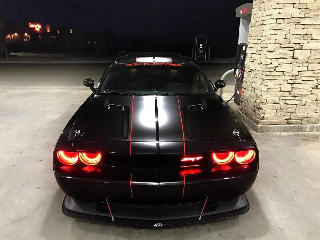 ORACLE Lighting 2008-2014 Dodge Challenger LED Headlight Halo Kit - Standard Mount product image
