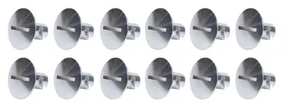 TI22 Performance Large Head Dzus Buttons .500 Long 10 Pack