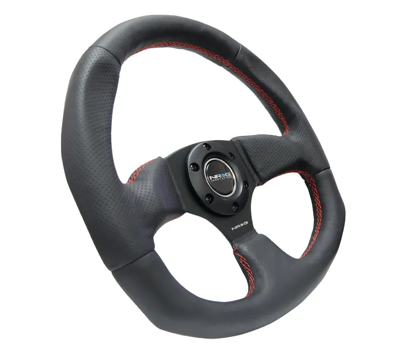 Steering Wheel 350mm 3in Dish Black Leather product image