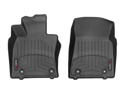 Weathertech FloorLiner™ DigitalFit®; Black; Front;