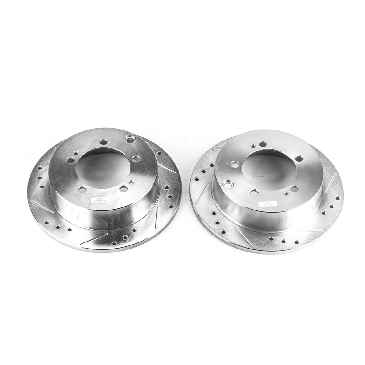Drilledslotted Rotor Pair Rear 2005-95 Chrysler Sebring 2000-95 Dodge Avenger 2005-01 Dodge Stratus 19 product image