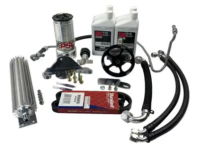 PSC Motor Sports 1218 Wrangler Jk/Jku 3.6l Power Steering Pump Reservoir And Cooler Kit For Sg688r