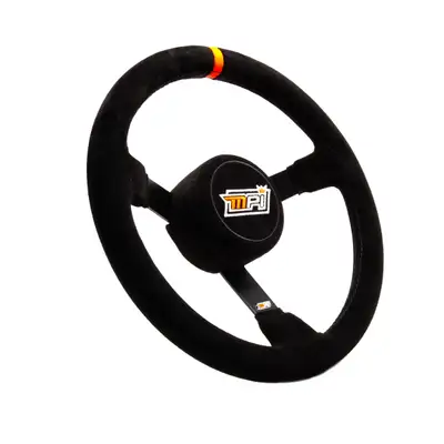 MPI USA Stock Car Steering Wheel 13in Dished Suede
