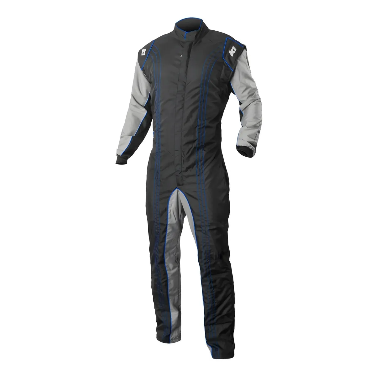K1 RaceGear Suit Karting GK2 Adult Medium/Large Black/Blue