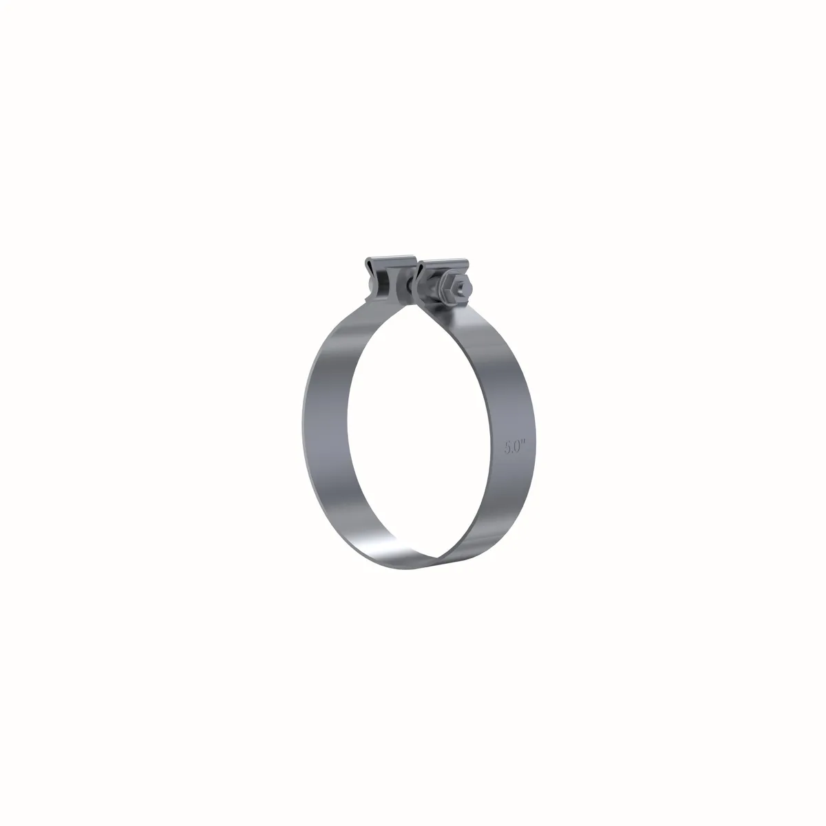 Garage Parts Band Clamp; 5 in. Diameter; Aluminized; product image