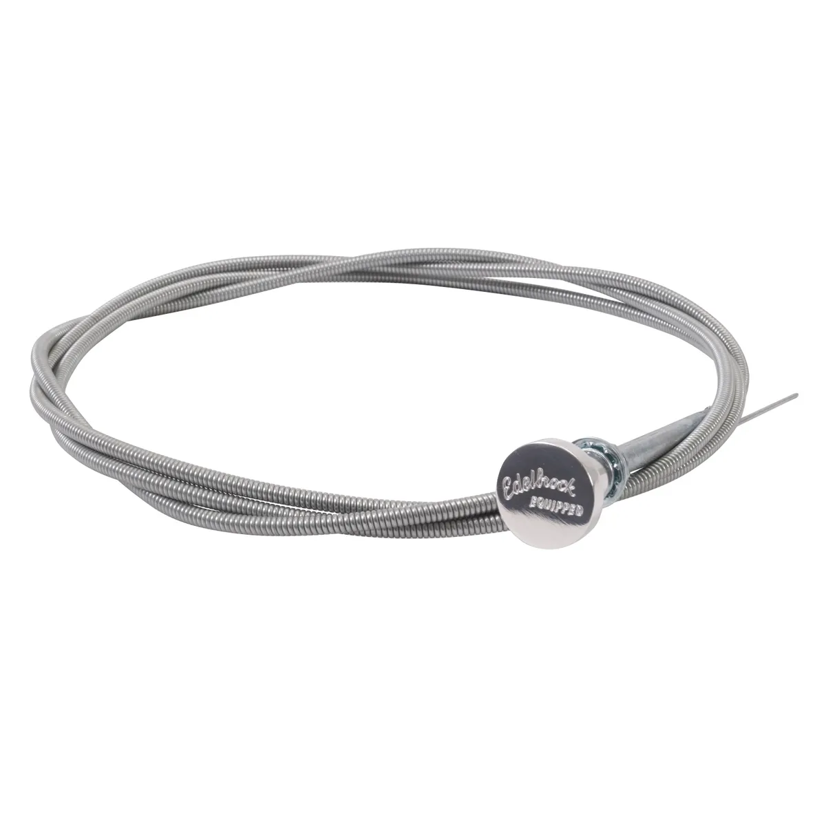 Edelbrock Edelbrock 8013 Universal Carburetor Choke Cable with Polished Knob