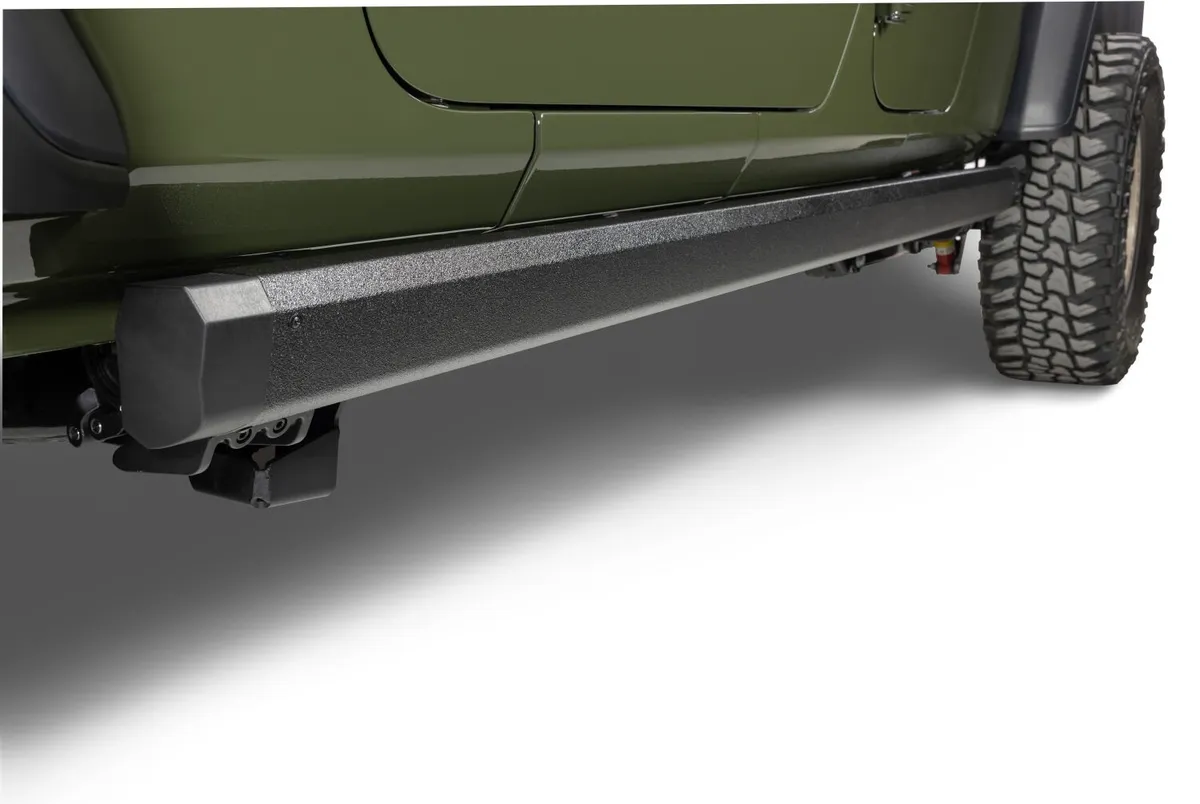 Go Rhino 20451687T - RealTruck VoltStep Electric Running Board Kit - Protective Bedliner Coating product image