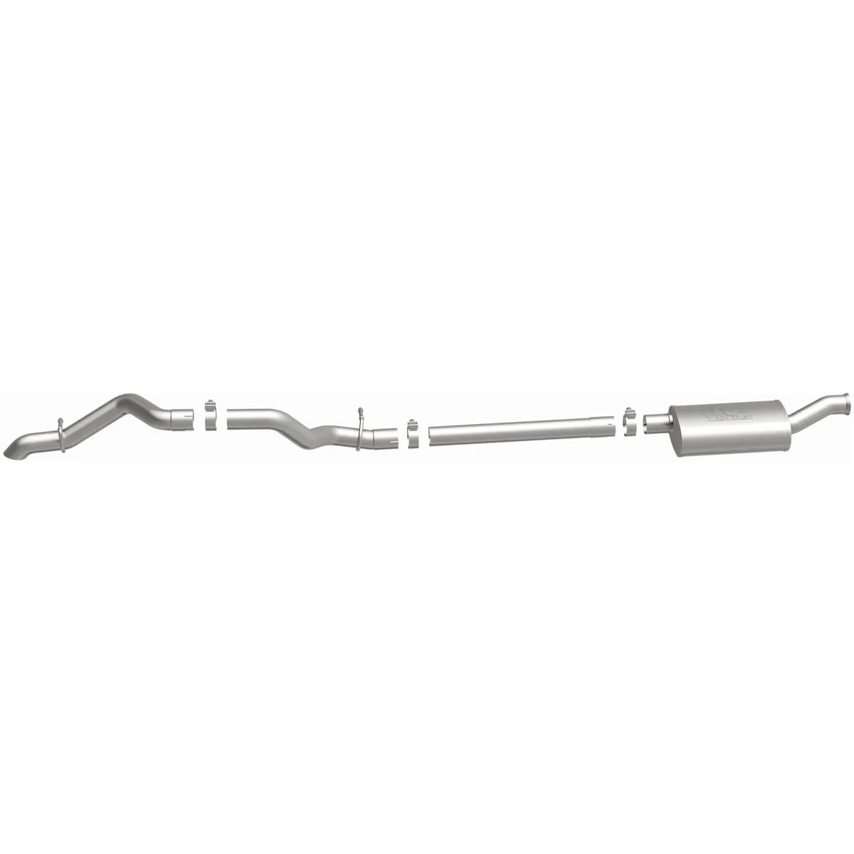 MagnaFlow® 2018-2026 Jeep Wrangler 3.6L Rock Crawler Series™ Cat-Back Performance Exhaust System 19386 product image