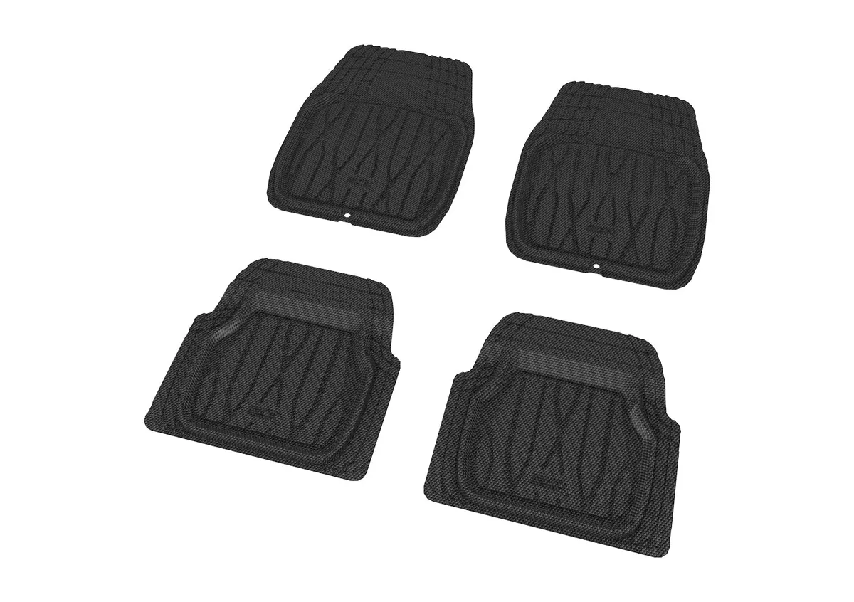 Universal Mat 777-1 4 Pcsset Kagu Sizem Frontl26in Xw19in Rearl19in X19in Black product image