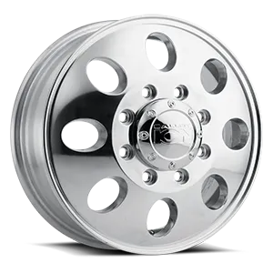 Cast Aluminum Wheels 167 PO 16x6 Polished 8 On 165.1 Bolt Pattern -125 Offset ION Wheels product image