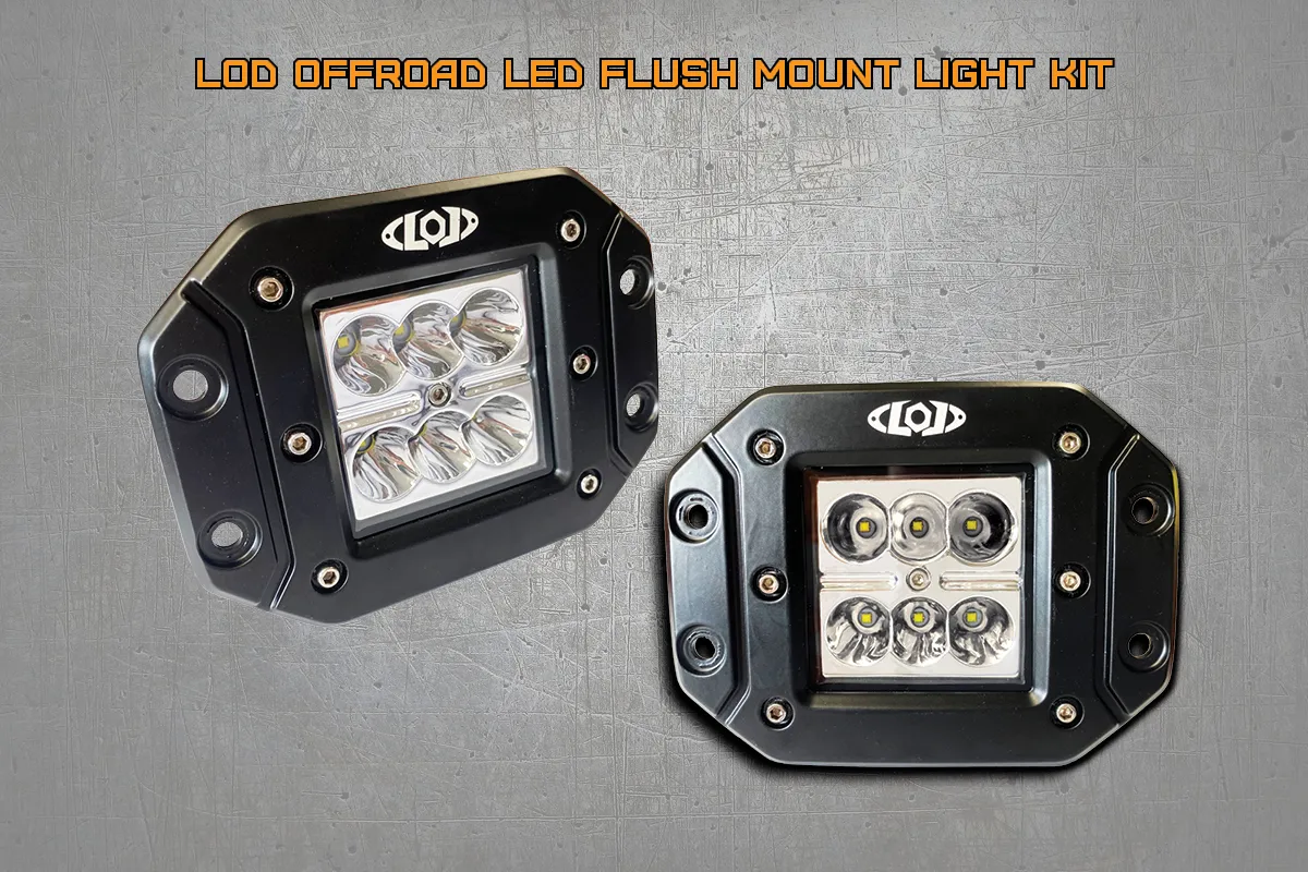 LOD Radiant Pro LED Flush Mount Light Kit product image