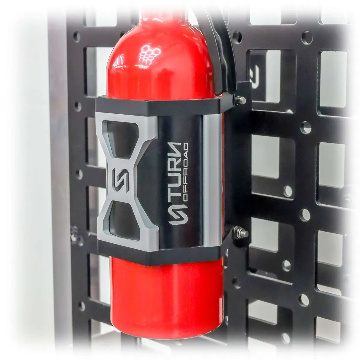 Quick Release Fire Extinguisher Mount | Universal Mount + L-Track Mounting Kit product image