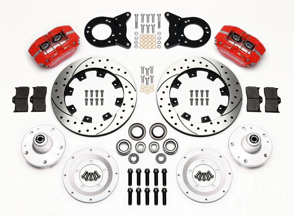 1963 - 1970 Ford, Mercury Dynapro Dust-Boot Big Brake Front Brake Kit (Hub) - 140-13344 product image