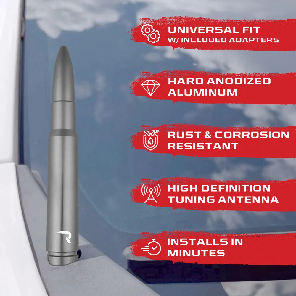 .50 Cal Bullet Antenna (Fits OEM Factory Threaded Antenna) Multiple Colors product image