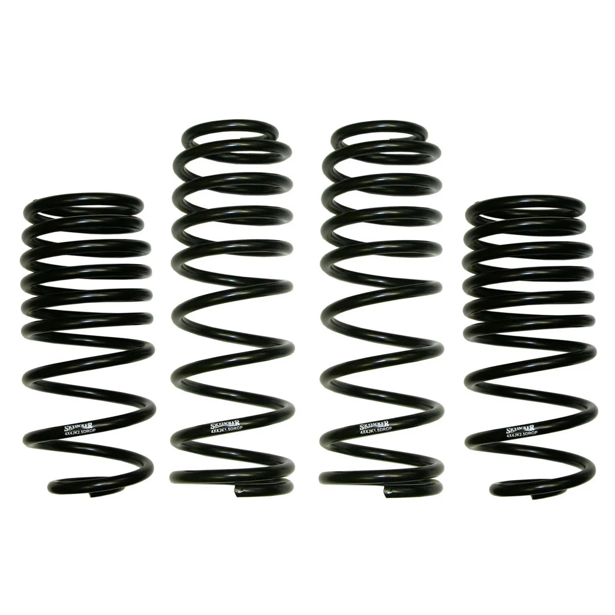 LOWjacker Lowering Sport Coils 2-2.5 Inch Lowering 07-18 Wrangler JK Incl. Front And Rear Coil Springs Skyjacker product image