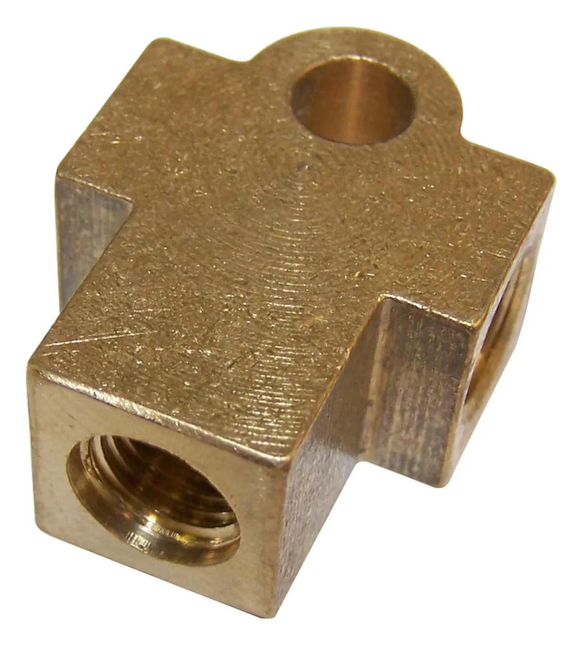 Brake Tee 1941-1945 MB w/ 9" Brakes;1945-1949 CJ-2A w/ 9" Brakes;1948-1953 CJ-3A w/ 9" Brakes;1953-1968 CJ-3B w/ 9" Brakes;1955-1965 CJ-5 w/ 9" Brakes;1955-1965 CJ-6 w/ 9" Brakes;1950-1952 M38 w/ 9" Brakes;1952-1963 M38-A1 w/ 9" Brakes;1966-1971 C product image