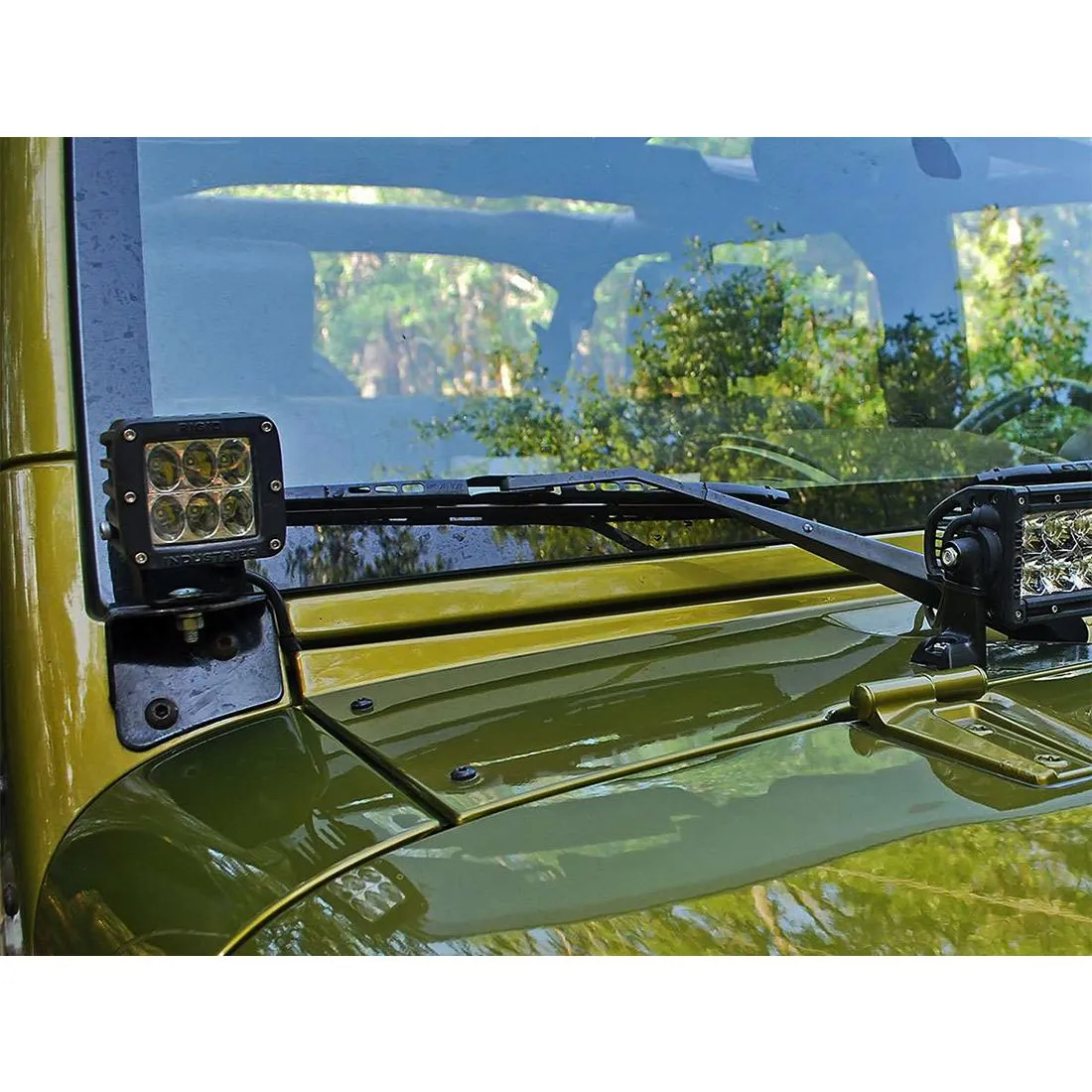 RIGID 2007-2018 Jeep JK A-Pillar Mount Fits D-Series; D-XL; Radiance Pod; Pod XL product image
