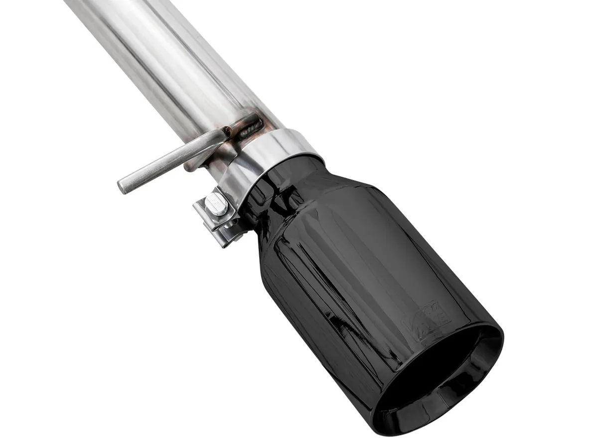 AWE 0FG Catback Split Rear Exit Exhaust for 4th Gen Silverado/Sierra 1500 5.3L (With Bumper Cutouts) - Quad Chrome Silver Tips product image