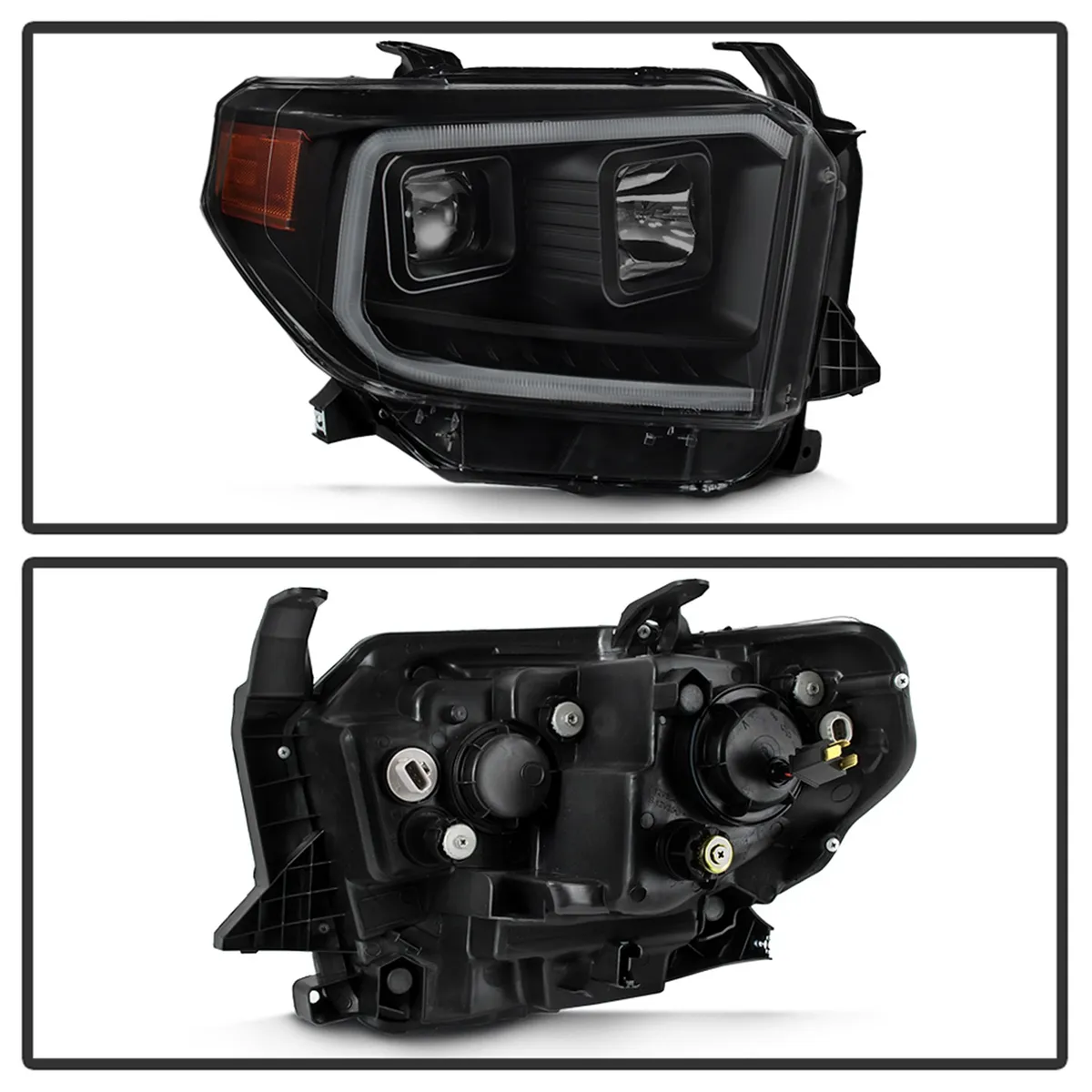 1421 Tundra/2018 Tundra sr And Sr5 Only LED Light Bar Projector Headlights Blac product image