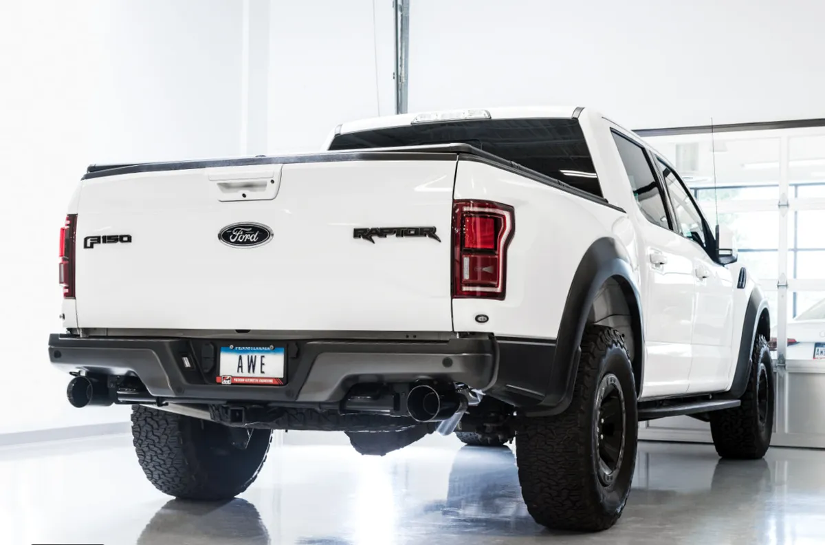AWE 1FG Exhaust for Gen 2 Ford Raptor (Resonated Performance H-Pipe) product image