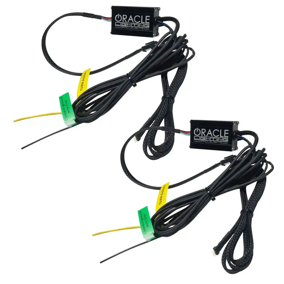 Oracle Lighting 2009-2018 RAM 1500 Sport Pre-Assembled ColorShift W Switchback Halo Heaqdlights - Black Housing product image