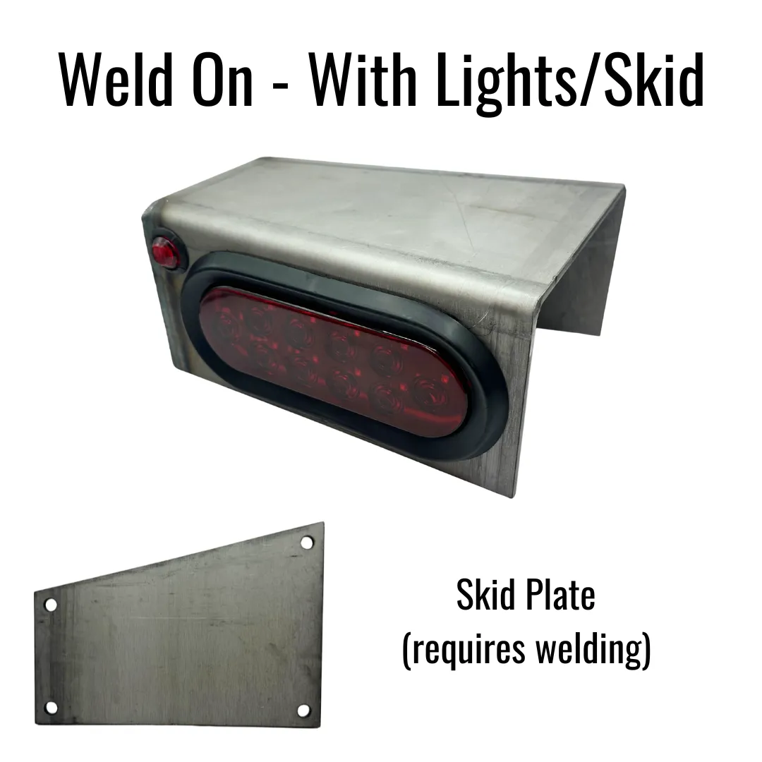 Heavy Duty LED Trailer Tail Light Kit 3/16 Steel product image