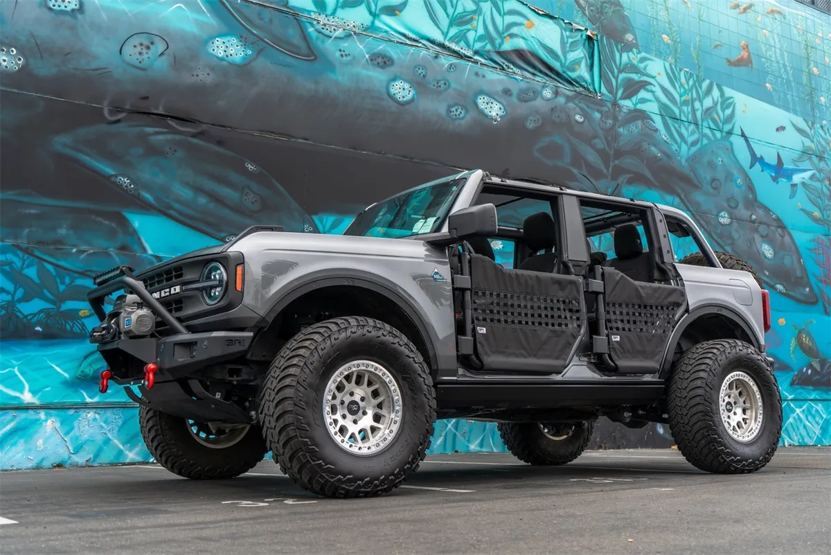 Body Armor Front Tube Doors w/ Webbing (Pair) - Bronco 2021+ 4Dr product image