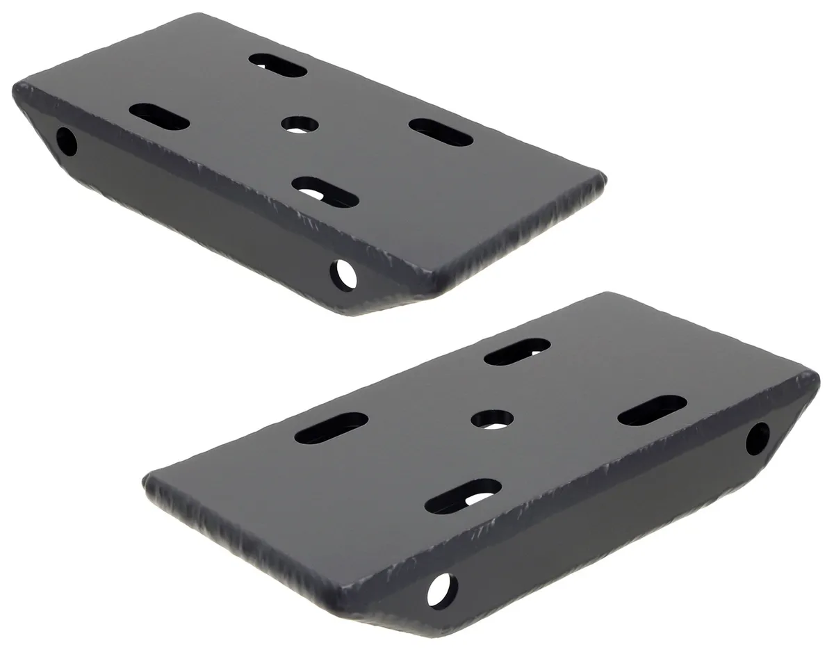 HD Leaf Spring Plates For Use w/2 1/2 Inch Springs 76-86 CJ 87-95 Wrangler YJ Front Or Rear Pair RockJock 4x4 product image