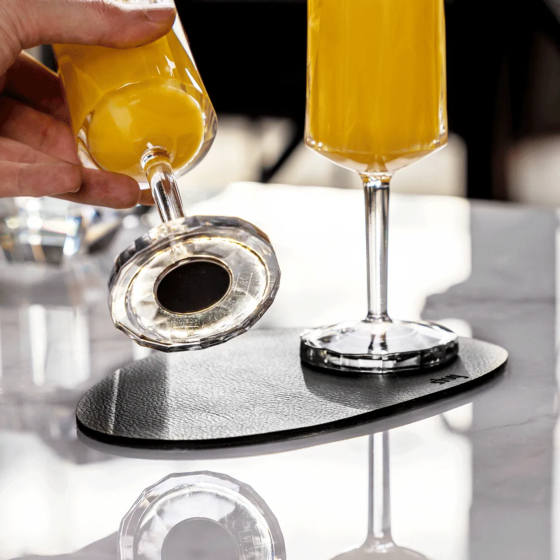 Metal Nano Gel Placemat SMALL BLACK product image